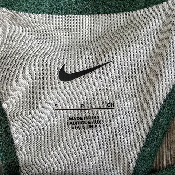 Nike Pro Elite Official Olympics Track & Field Bra Top Small S Green DR5051-341 - Picture 6 of 9